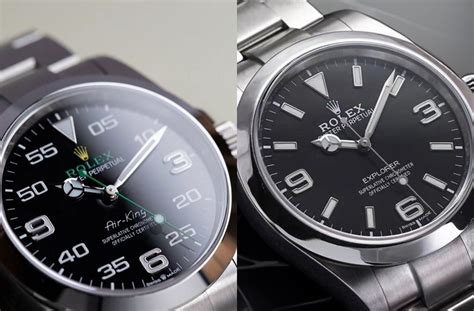 rolex air king timeline